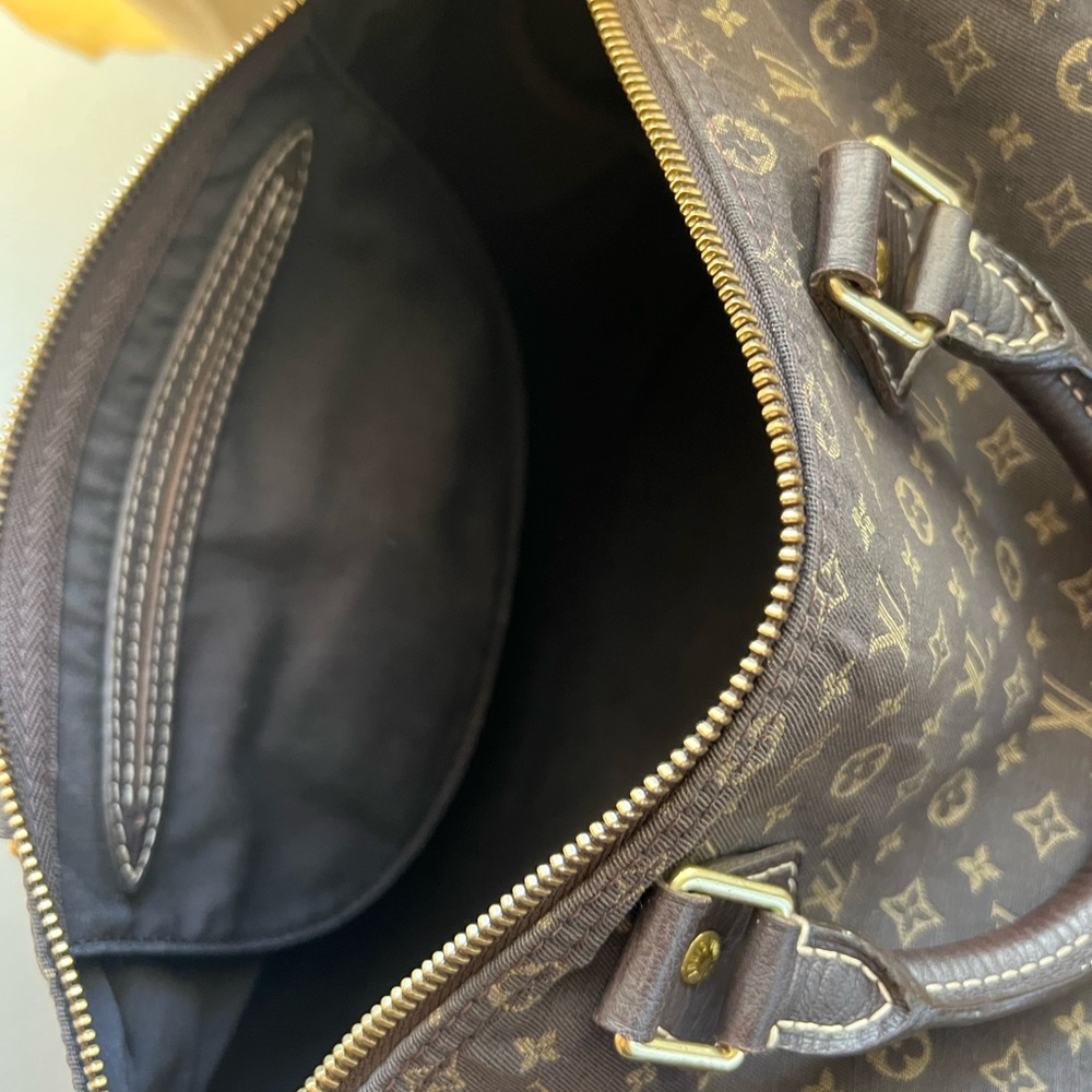 Louis Vuitton Monogram Mini Lin Croisette Speedy 30 Satchel - Picture 5 of 13